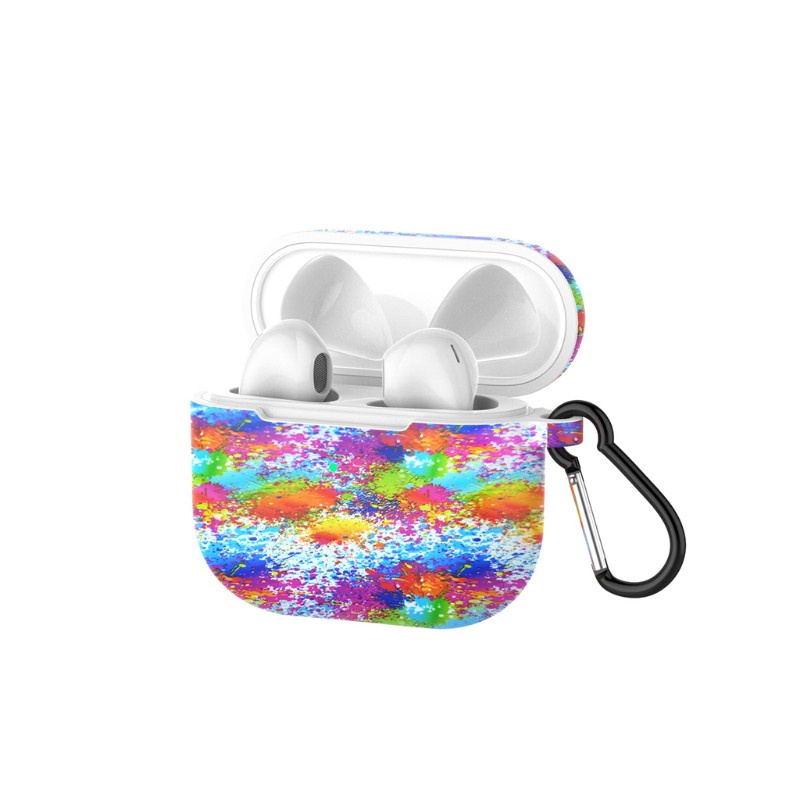 Vỏ Bảo Vệ Hộp Sạc Tai Nghe Airpods Pro4 Pro 4 Bằng Silicon Kèm Móc Khóa Dễ Thương