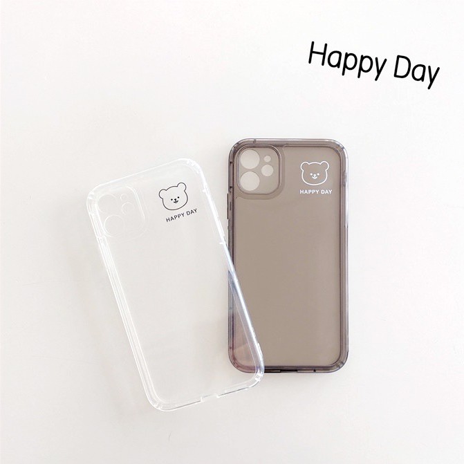Ốp lưng iphone Gấu hạnh phúc trong cạnh vuông BVC 6/6plus/6s/6splus/7/7plus/8/8plus/x/xr/xs/11/12/13/pro/max/plus/promax | BigBuy360 - bigbuy360.vn