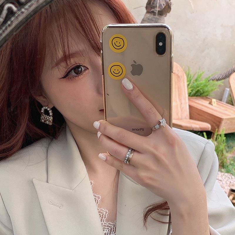 Đôi Khuyên Tai HìNh TúI XáCh PhốI HạT NgọC Trai Giả ThờI Trang Cho Nữ