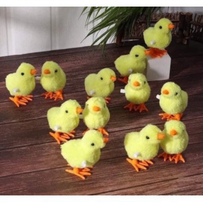 SET ĐỒ CHƠI CẢ ĐÀN GÀ BỐ MẸ + GÀ CON Vặn Cót Cho Bé Yêu