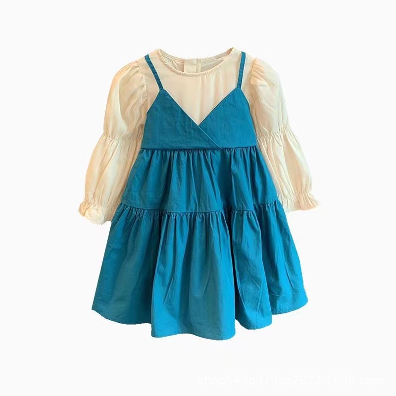 Đầm Công Chúa Chất Liệu Cotton Nguyên Chất Thời Trang Mùa Hè Phong Cách Hàn Quốc Năm Mới Cho Bé Gái