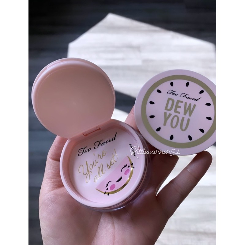 Phấn phủ TooFaced Dew You Fresh Glow Tranlucent Powder "Radiant Nude"