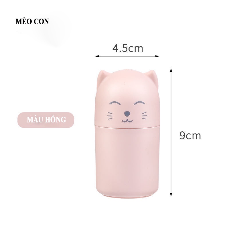Hộp tăm mini đựng tăm kiểu mới, lọ tăm dễ thương, dùng trong phòng khách bàn cà phê bàn ăn, chai tăm nhựa
