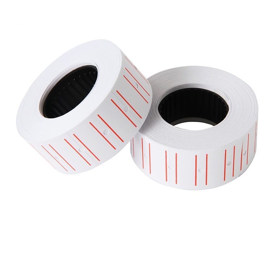 Combo máy bấm giá, giấy in team giá tiền cầm tay