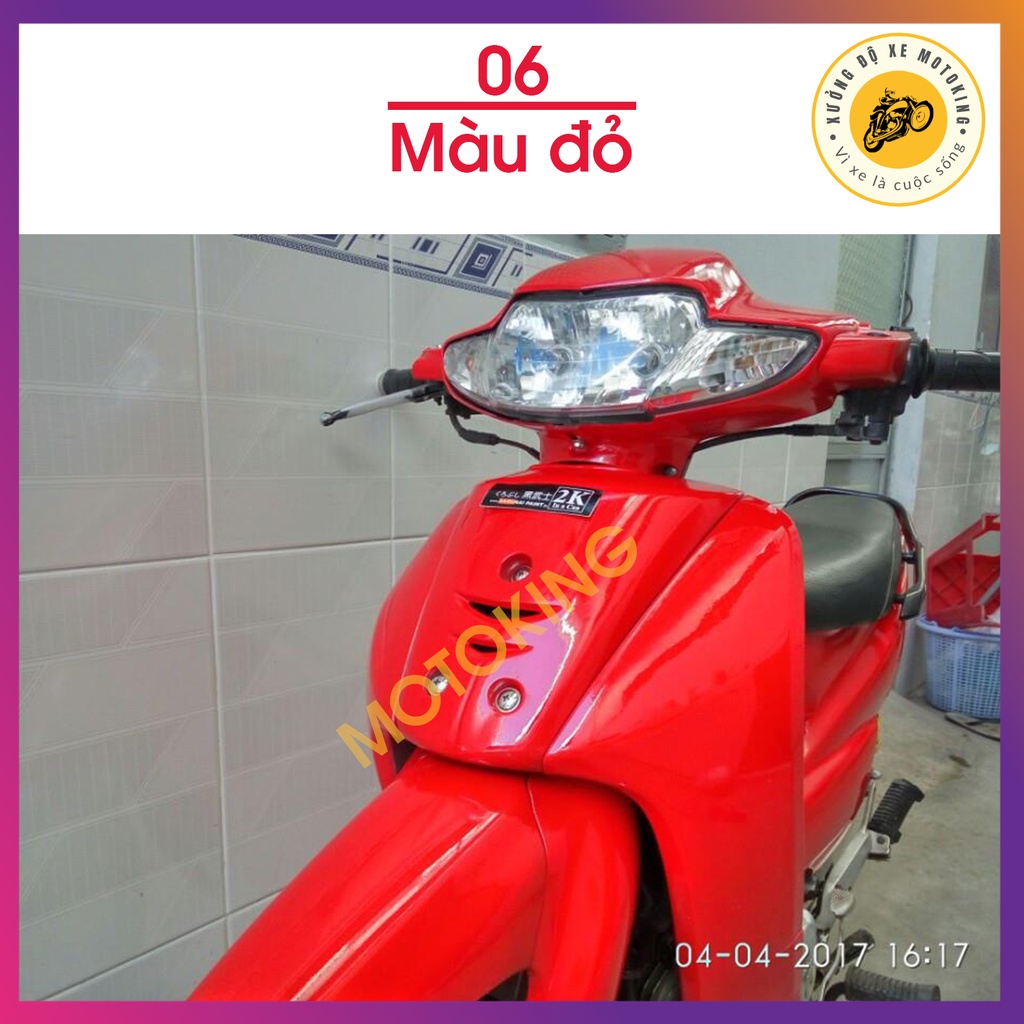 Sơn Samurai màu đỏ 06 - chai sơn xịt chuyên dụng cho sơn xe máy