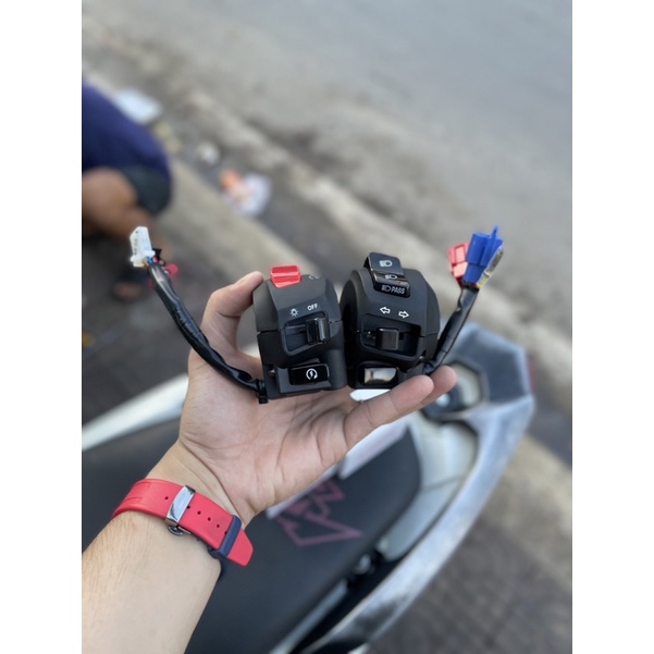 Cặp Cùm Công tắc Ex150 2019 Chính hãng