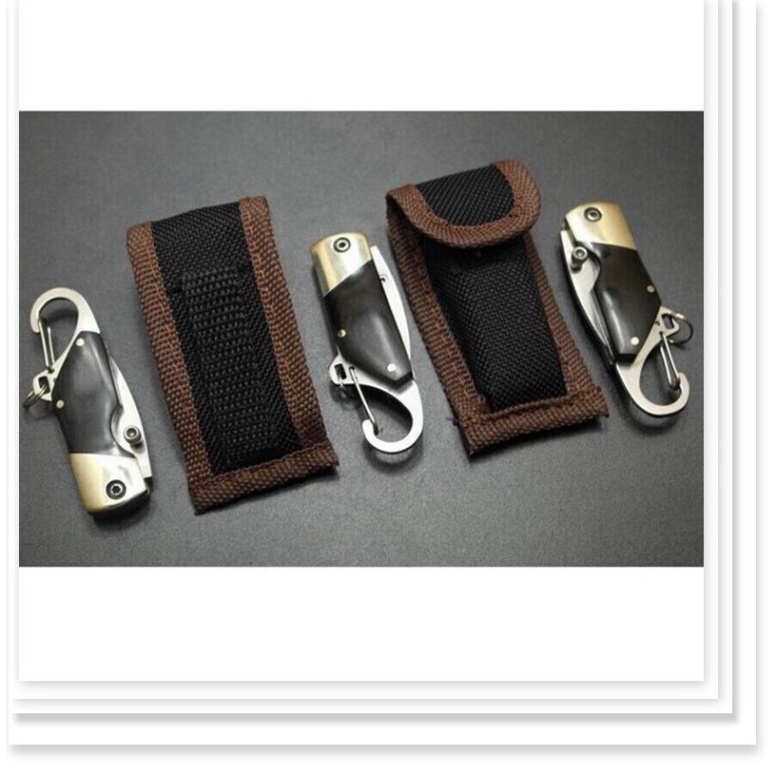 Móc khoá đa năng kèm dao mini đi phượt du lịch đa năng - OT0359