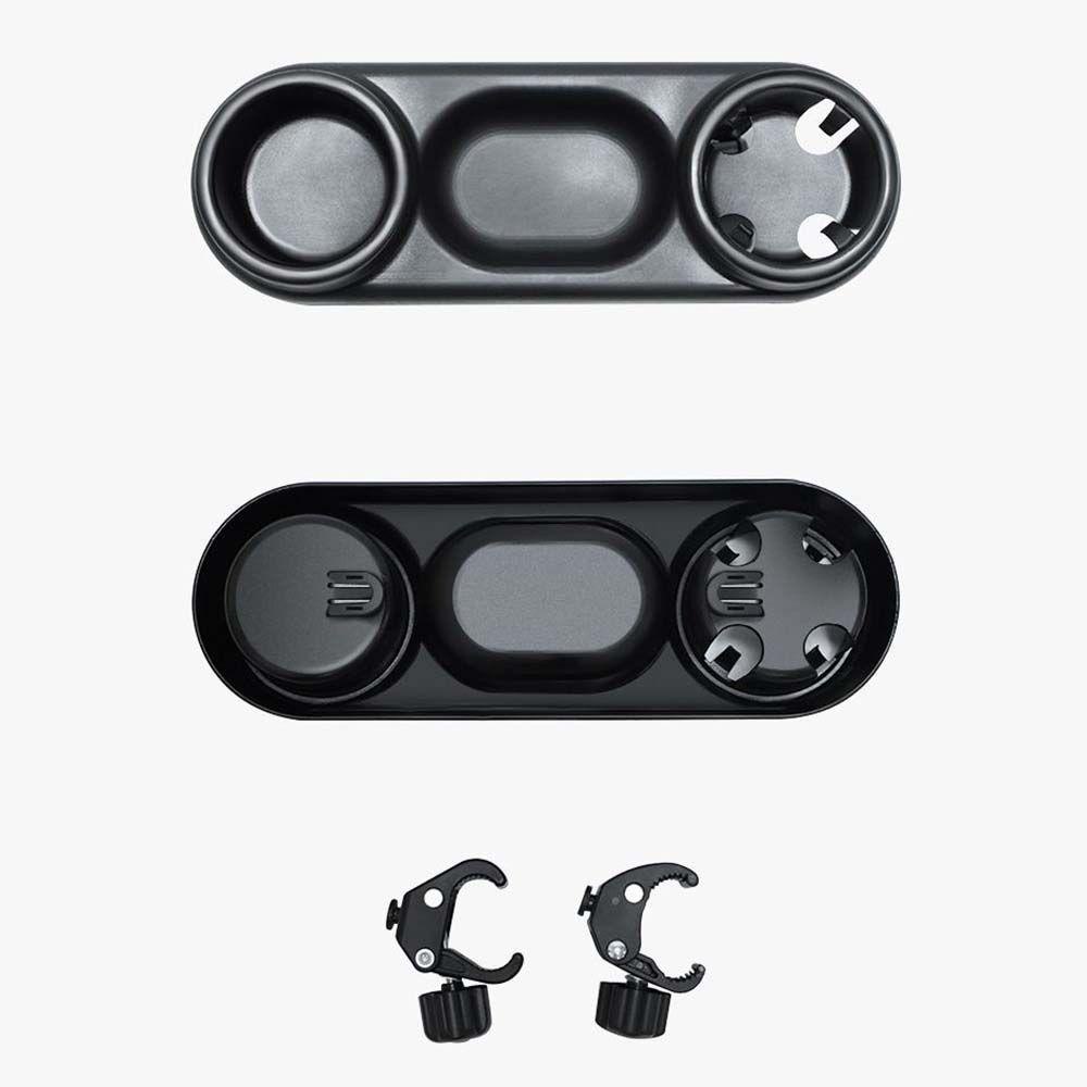 Giá Đỡ Cốc Sữa / Đồ Ăn Vặt Gắn Xe Đẩy Em Bé Tháo Rời Được Chống Trượt Tiện Lợi