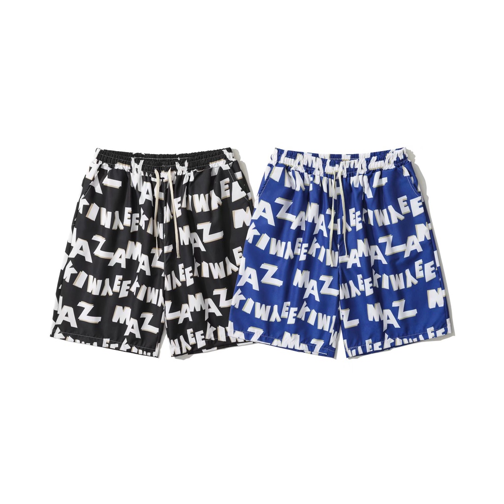 Quần Short Dáng Suông In Chữ Phong Cách Hip hop Thời Trang Mùa Hè Mới Cho Nam