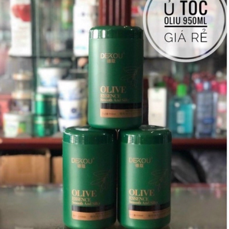 HẤP Ủ TÓC 1000ml OLIVE SIÊU PHỤC HỒI MỀM MƯỢT CHO TÓC NAM NỮ