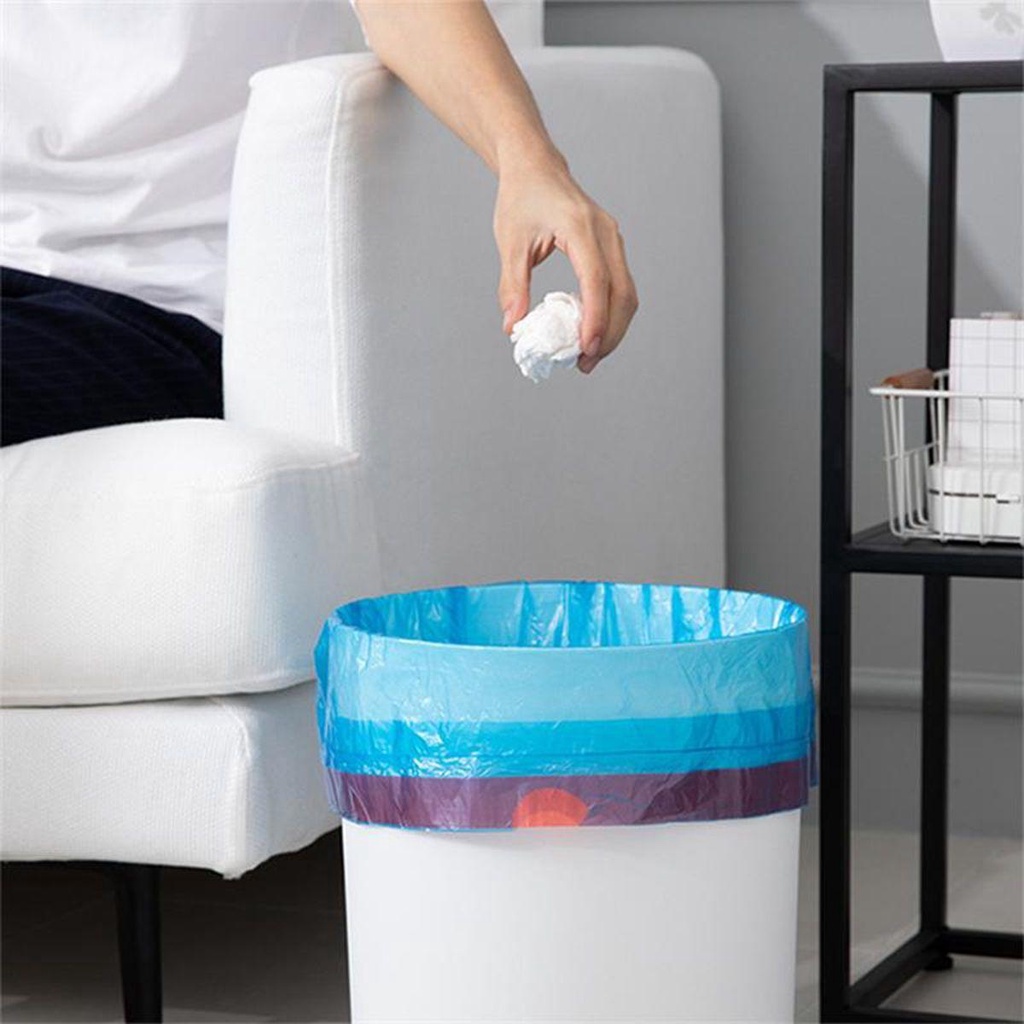 Túi Đựng Rác Dùng Một Lần Dung Tích 20L Có Dây Rút Tiện Dụng