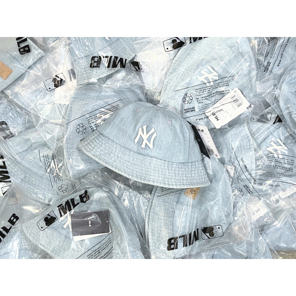 Nón Bucket Jean Watt M.L.B kiểu dáng Basic mẫu 2023