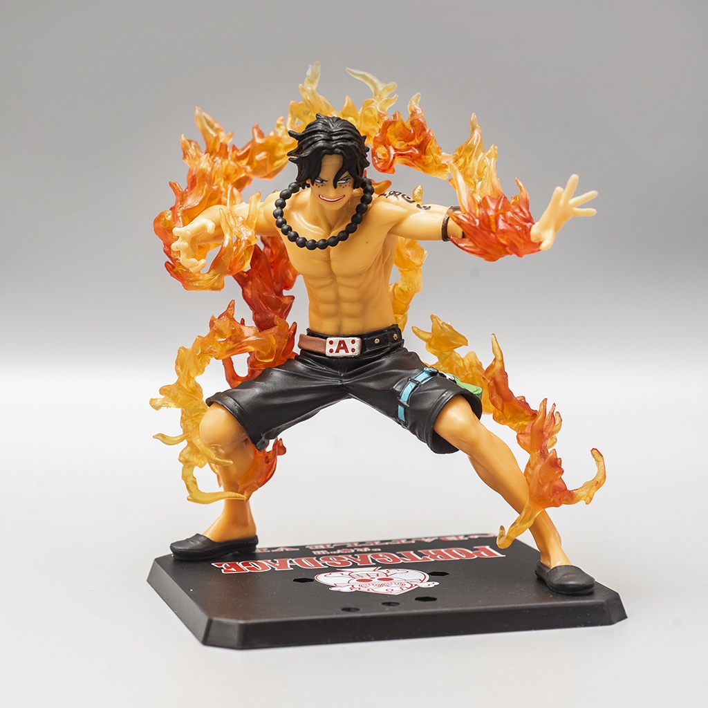 Mô hình One Piece nhân vật Ace phiên bản Battle Ver đồ chơi mô hình nhân vật One Piece để bàn trang trí Haki Shop