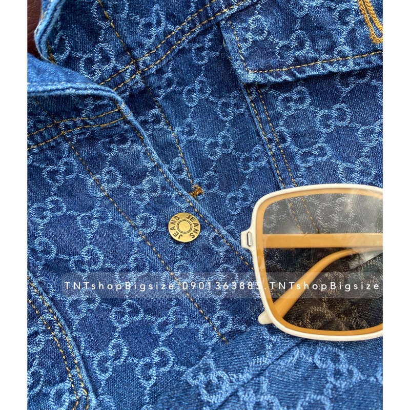 Áo Khoác Jeans [ TNT Shop Bigsize 60kg 90kg ]