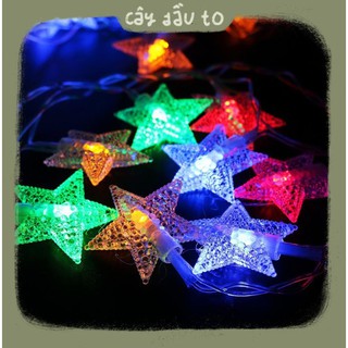 Dây đèn little star bling 10m bóng đèn nhiều màu