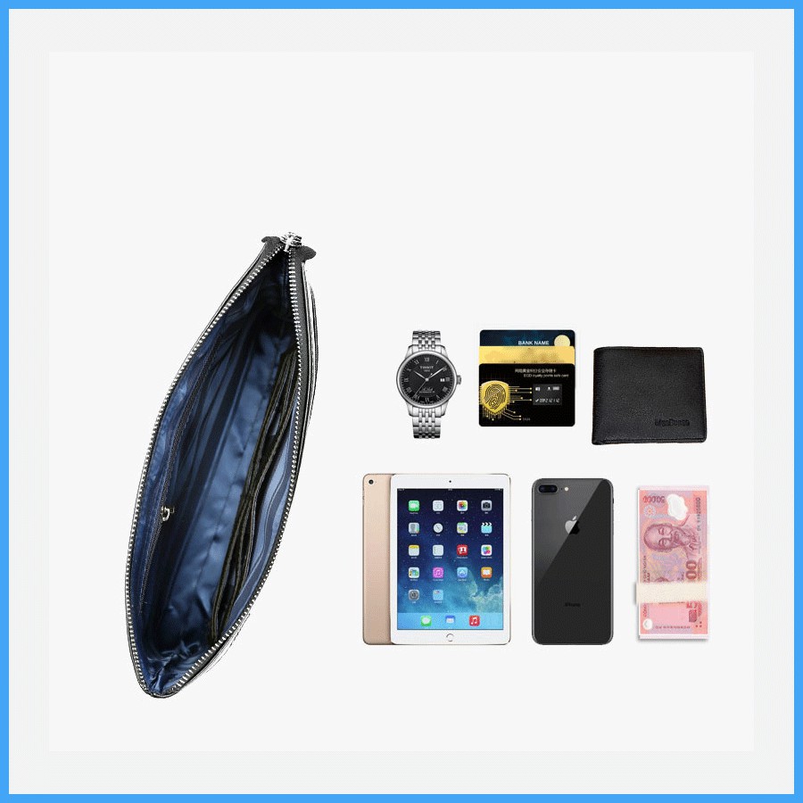 Ví cầm tay nam, túi clutch nam da PU cao cấp MS 2006 | BigBuy360 - bigbuy360.vn