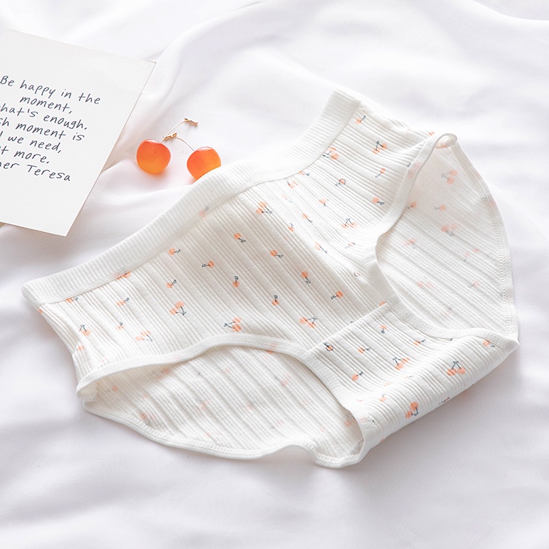 Quần Lót Nữ Cherry Cotton Sợi Tre Kháng Khuẩn Cao Cấp Mềm Mại Đáng Yêu