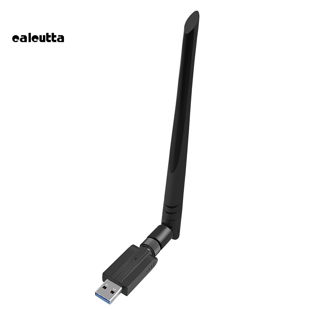 ✡YEL✡Portable 1200Mbps 2.4/5GHz Dual Band USB 3.0 Wireless Network Card WiFi Adapter