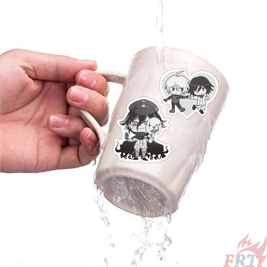 Set 100 miếng dán trang trí chống thấm nước họa tiết hoạt hình đáng yêu