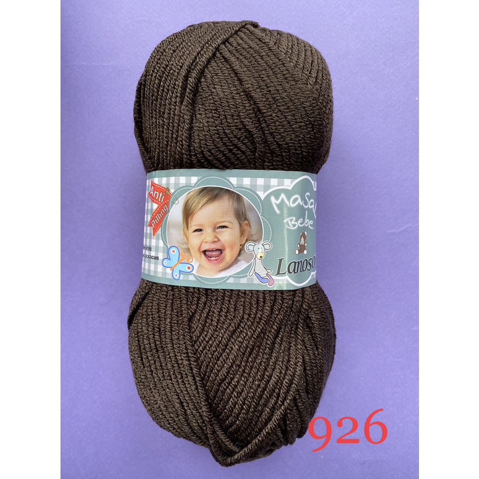 Cuộn len chống xù 100% Anti-pilling Masal Bebe Nhập khẩu từ hãng Lanoso