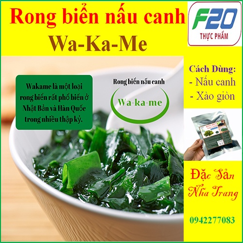 {2 gói} Rong Biển Nấu Canh WA-KA-ME (20/gói) ngon tuyệt. Rong Biển Khô Nấu Canh