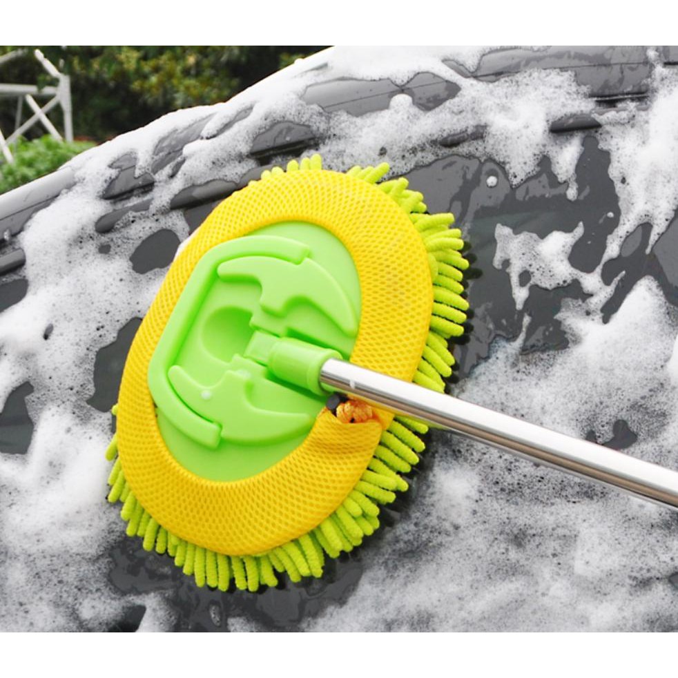 Dụng cụ vệ sinh rửa xe lau kính Car Wash Mop 105cm - Home and Garden