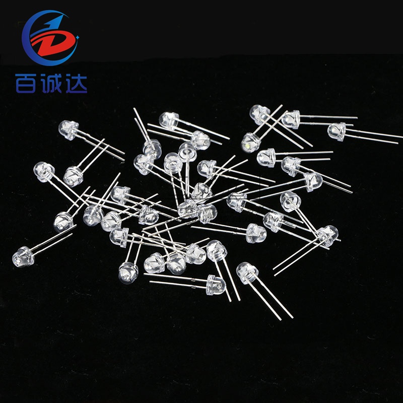 50 CÁI f5 / 5mm led của đầu mũ cỏ Bóng đèn led trong dòng