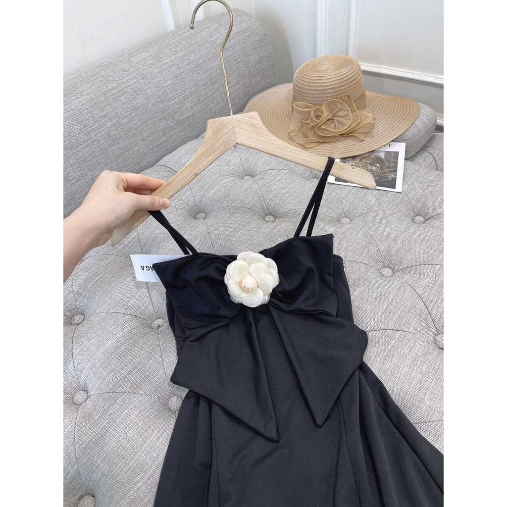 Váy Nữ, Đầm Hai Dây  Body Nơ Ngực Quyến Rũ | BigBuy360 - bigbuy360.vn