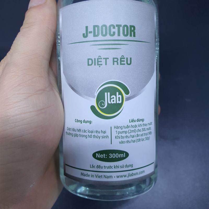 Dung dịch diệt rêu hại bể thủy sinh Jlab - JDoctor