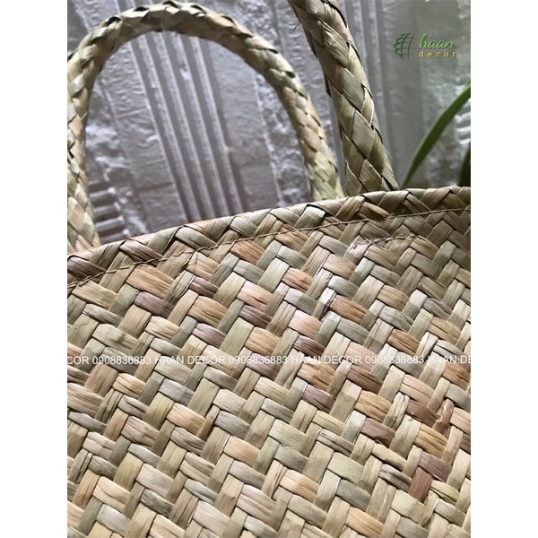 Túi xách cỏ bàng, túi cói size nhỏ cho bé yêu