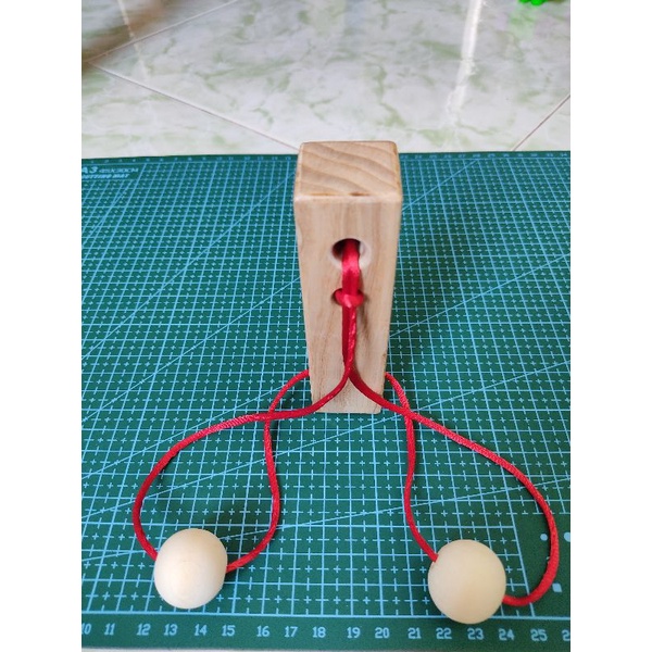 Đồ chơi trí tuệ_Thử thách trí não_Sleeper &amp; Stopper (V2) - Wooden Puzzle_Hack não &amp; Độc đáo_Rèn luyện Tư duy Logic