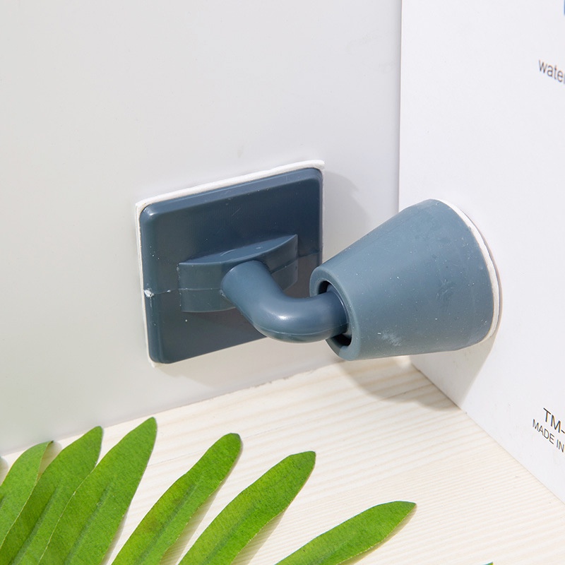 Dụng Cụ Chặn Cửa Bằng Silicone Tự Dính Chống Va Chạm Tiện Dụng