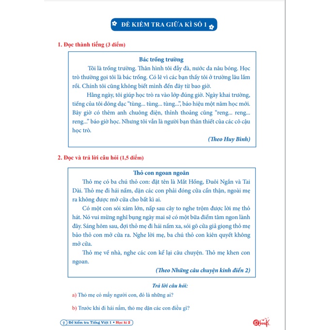 Sách - Combo Đề Kiểm Tra Toán và Tiếng Việt lớp 1 - Kết nối tri thức với cuộc sống - Học kì 2