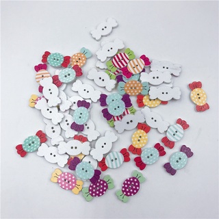 Cúc áo -  Cúc nhựa trang trí Handmade - Set 4 chiếc [ 2.5cm x 1.5cm  ]