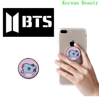 [COD]K-POP BTS BT21 Mobile Phone Bracket Finger Ring Stand Grip holder