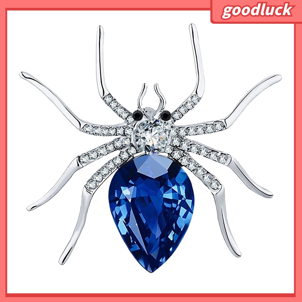 Trâm Cài Áo Hình Nhện Có Đính Đá Hợp Thời Trang Cho Nữ
