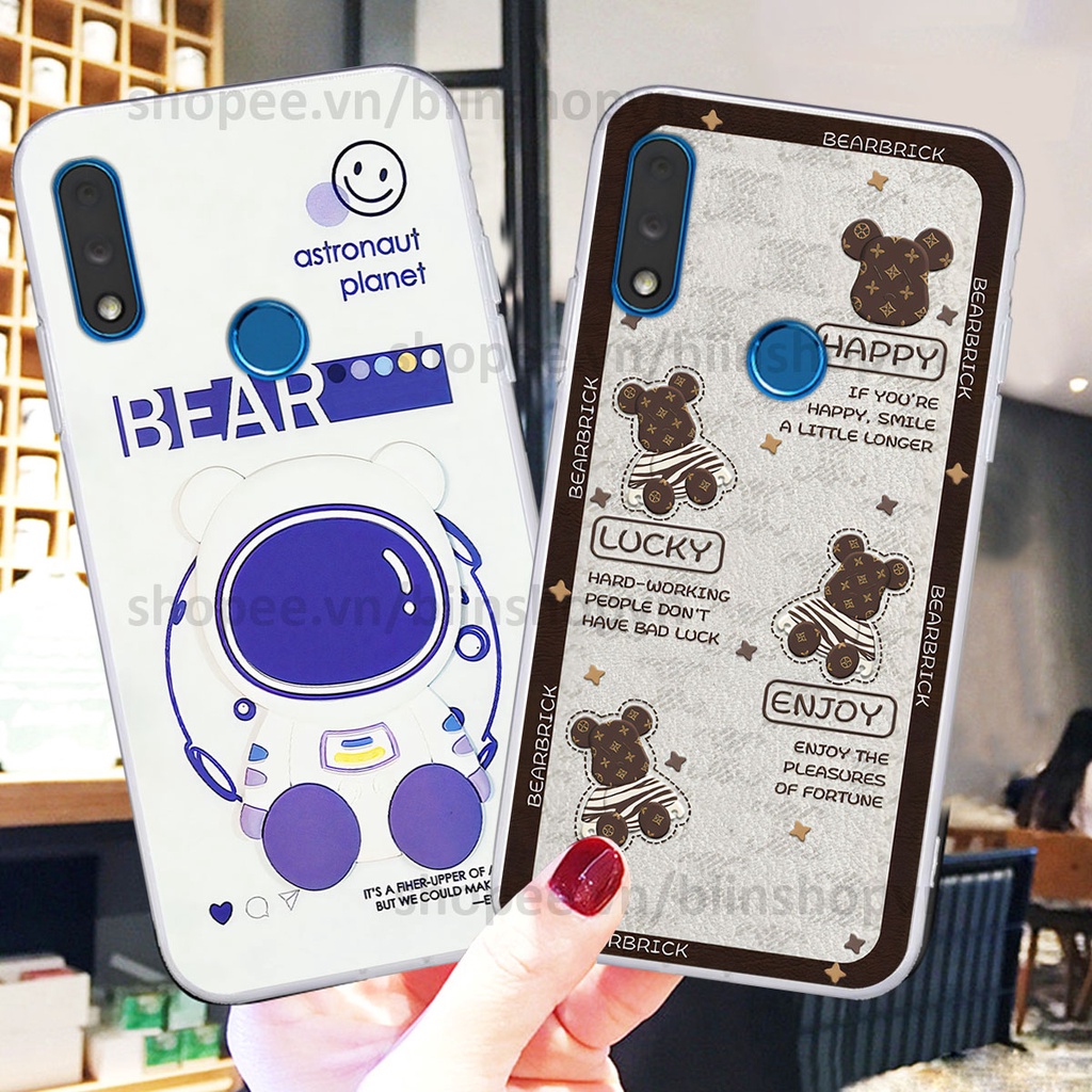 Ốp Vsmart Star 3 / Star 4 / Star3 / Star4 hình gấu bear brick đẹp độc lạ, thời trang, cá tính
