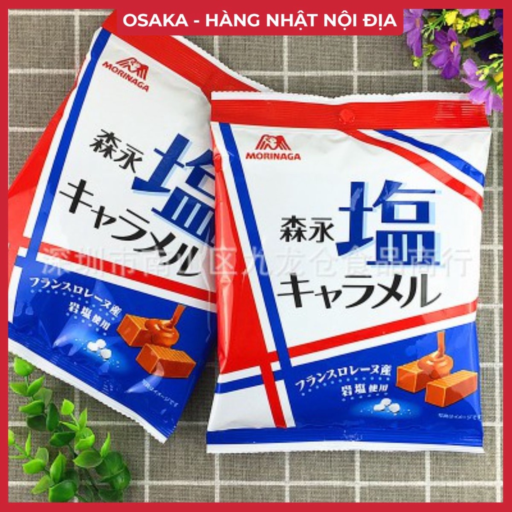⚠️7/2024⚠️Kẹo Caramen Muối Morinaga 92g, Kẹo muối Caramen Nhật Bản