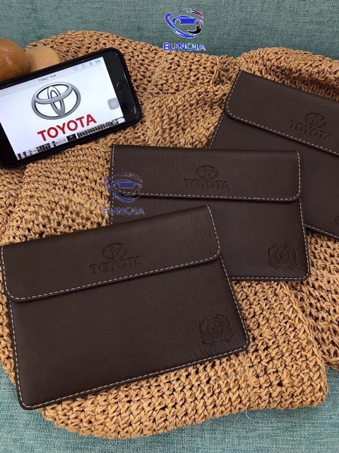 ( mẫu mới) ví đựng giấy tờ xe ô tô - ví kia morning - cerato - soluto - sorento - sedona