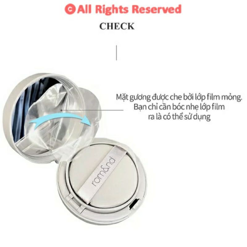 Phấn Nước Cho Lớp Nền Mỏng Nhẹ Hoàn Hảo Với Độ Che Phủ Cực Đỉnh Romand Zero Cushion | BigBuy360 - bigbuy360.vn