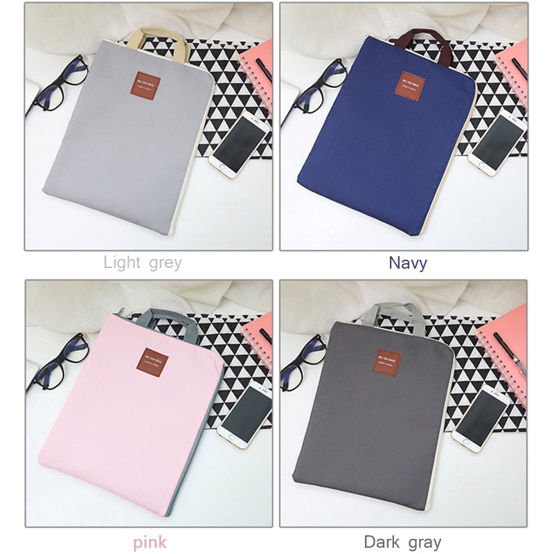 Túi bằng vải oxford dùng đựng laptop/ hồ sơ kiểu dáng thời trang