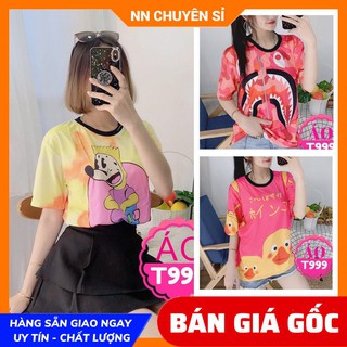 Áo thun in 3d cực xinh ⚡100% ảnh thật⚡áo thun hoạt hình
