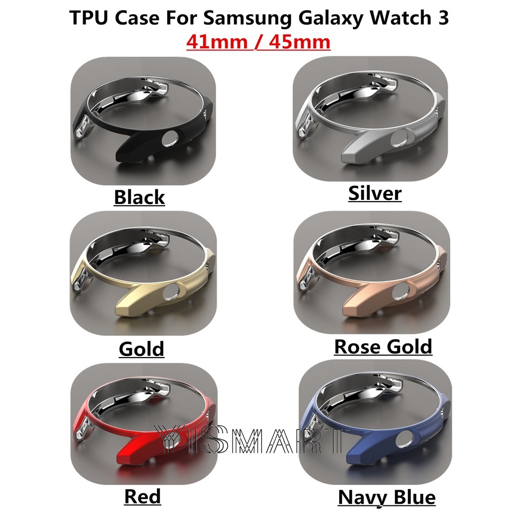 Ốp Bảo Vệ Bằng Tpu Nhám Chống Sốc Cho Đồng Hồ Thông Minh Samsung Galaxy Watch 3 41mm / 45mm