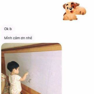 Decal bảng trắng dán tường