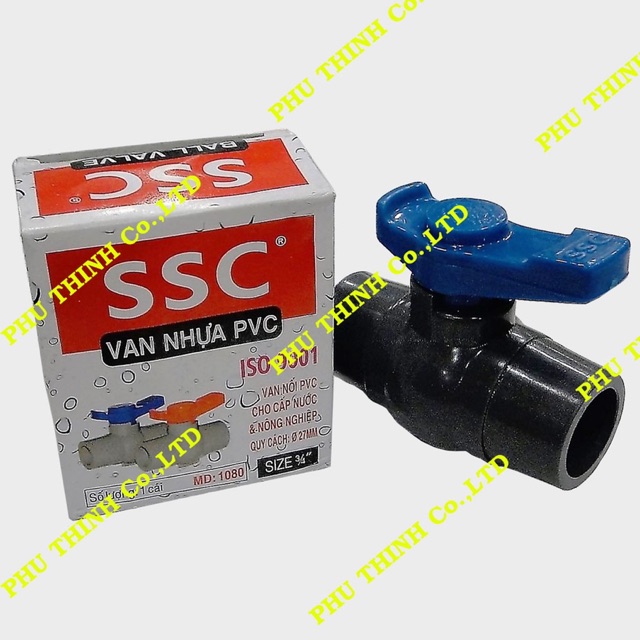 Van nhựa pvc các cỡ 21 27 34 42 48