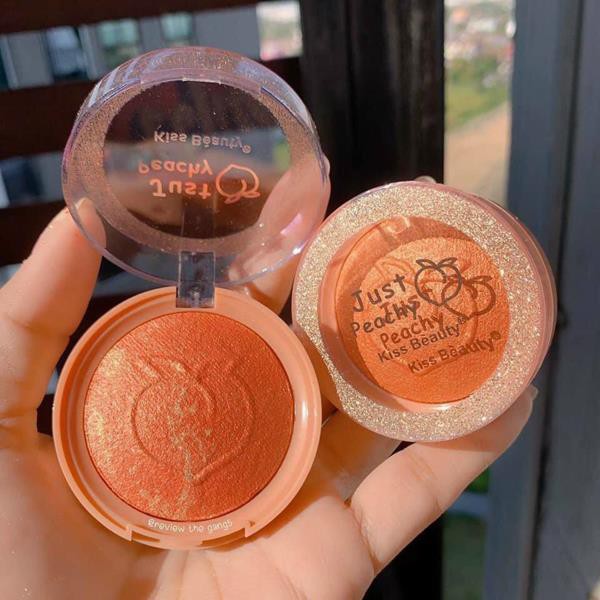 Phấn Má 🍑FREESHIP🍑 Má hồng Kiss Beauty Just Peachy | BigBuy360 - bigbuy360.vn