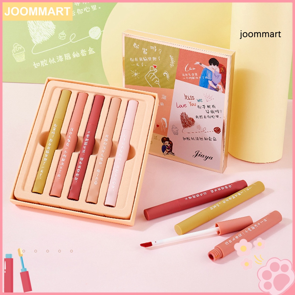 【JM】3.2g Lip Glaze Waterproof Beautiful Mirror Effect Moisturized Lipgloss for Girl