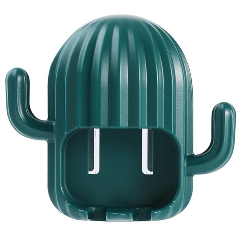 Combo 2 Giá Để Bàn Chải Đánh Răng Đa Năng Hình Cây Xương Rồng Đáng Yêu