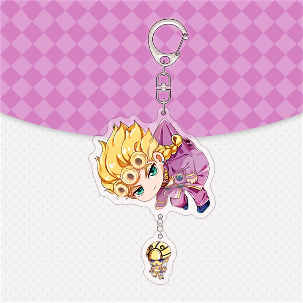Móc khóa nhựa acrylic hình nhân vật hoạt hình Jojo Bizarre Adventure AVALENTINE