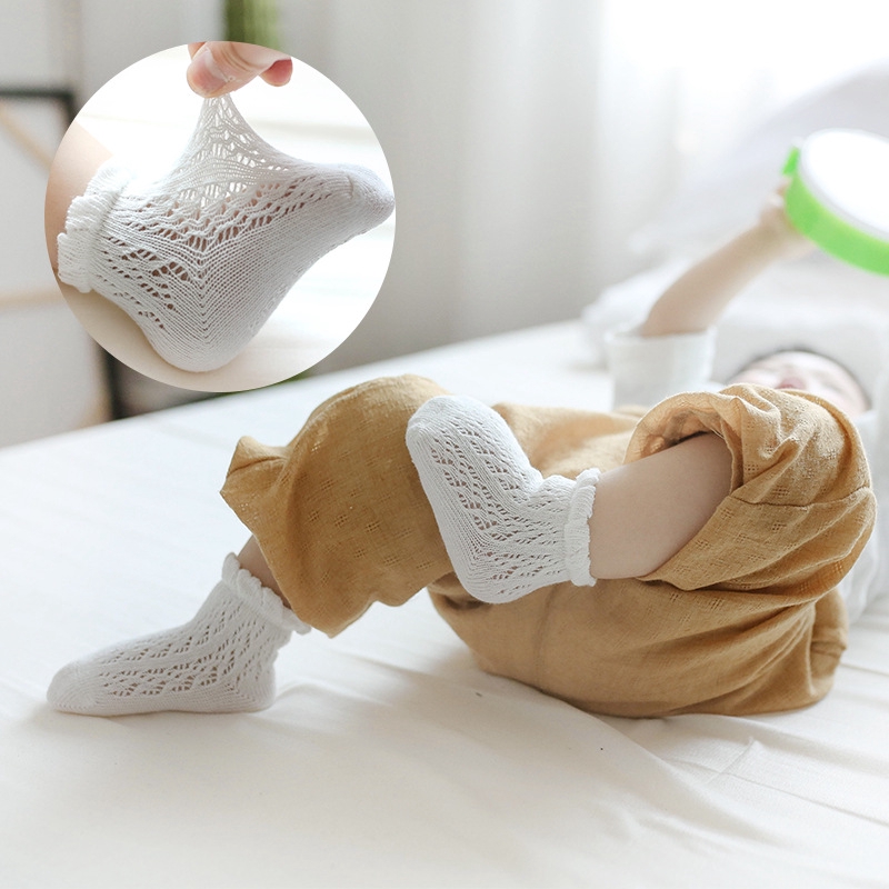 Vớ Cotton Chống Trượt Xinh Xắn Dành Cho Bé